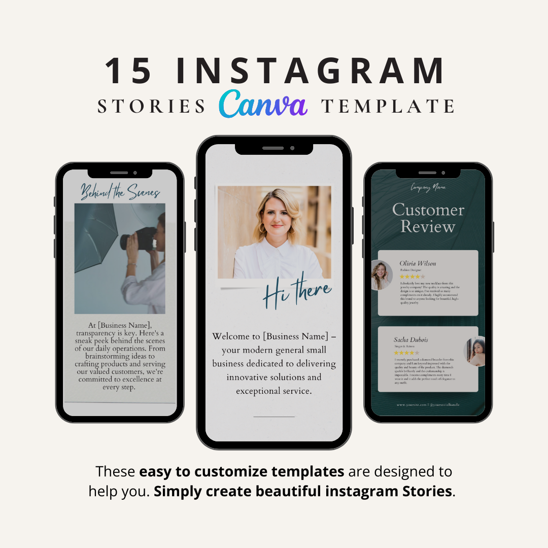 14 Instagram Stories Templates